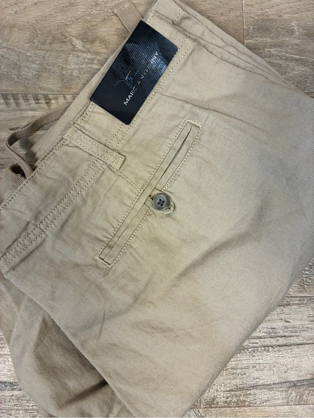 Marc Anthony Men’s Linen Cotton Blend Slim Fit Pants - Picture 4 of 10